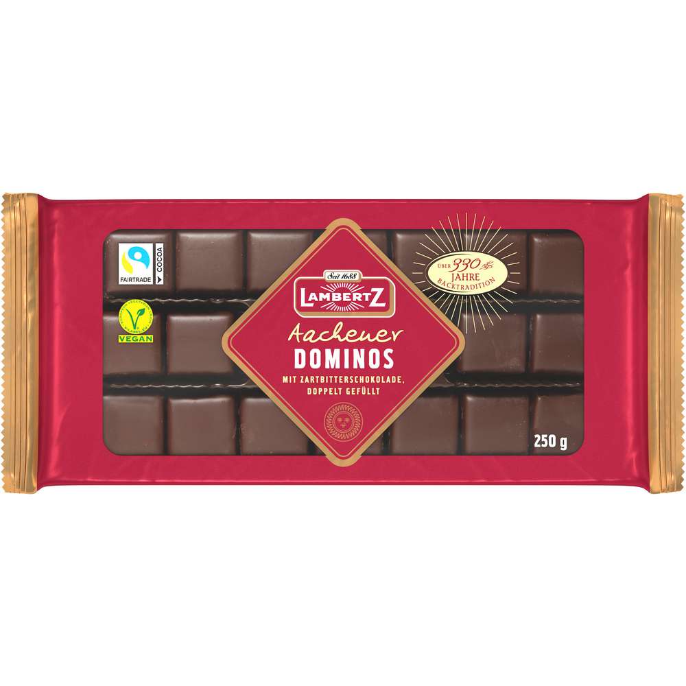 Produktabbildung Lambertz Dominosteine, Zartbitter