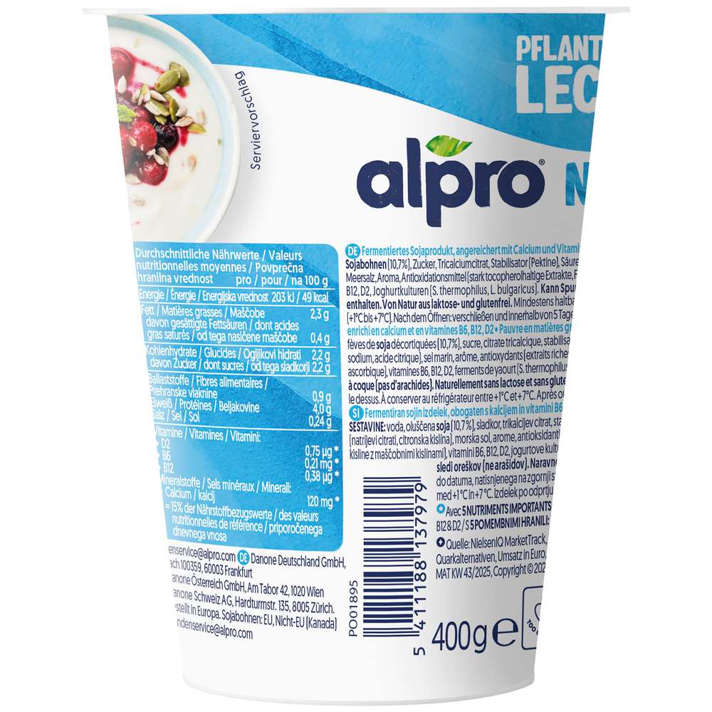 Produktabbildung Alpro Soya-Joghurtalternative, Natur