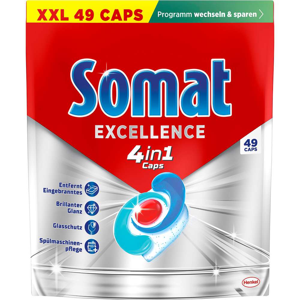 Produktabbildung Somat Spülmaschinen-Caps Excellence 4in1