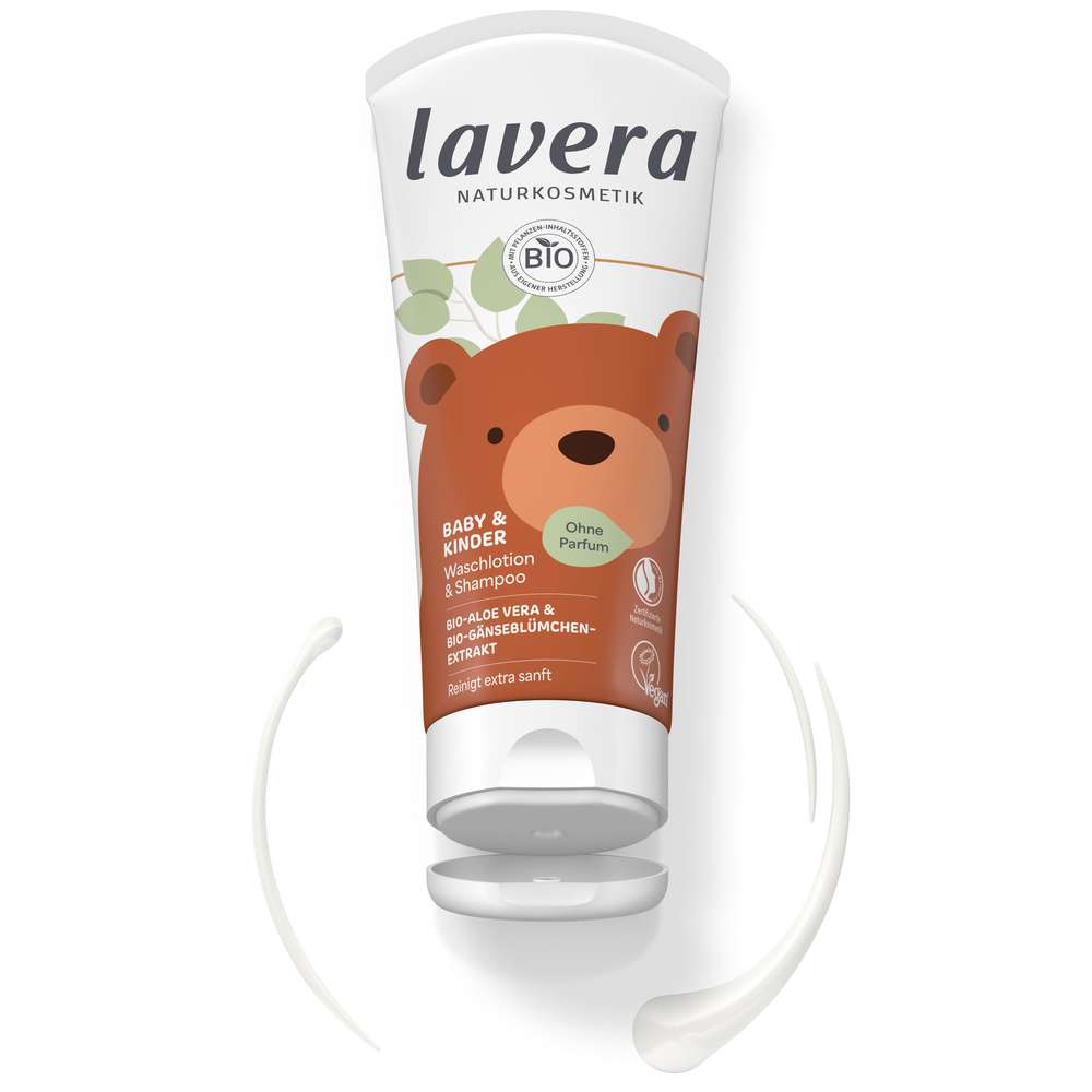 Produktabbildung lavera Waschlotion + Shampoo