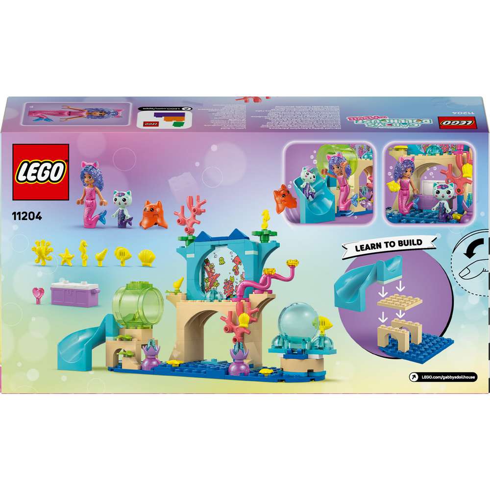 Produktabbildung Lego LEGO Gabbys Puppenhaus Meerjungfrau Gabbys Aquarium Abenteuer 11204
