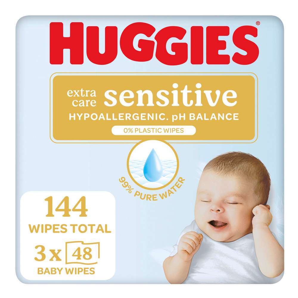 Produktabbildung Huggies Pure Care Feuchttücher