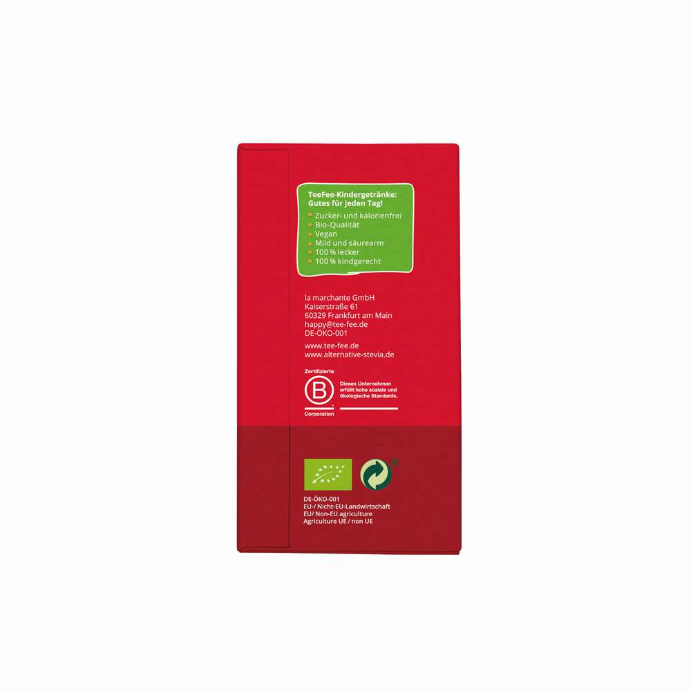 Produktabbildung TeeFee Früchtetee, Erdbeerzauber