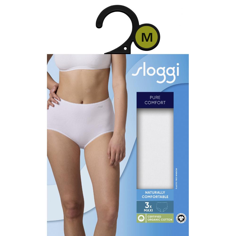 Produktabbildung keine Marke Damen-Maxi-, -Midi- oder -Taillenslips, je 3er-Pack