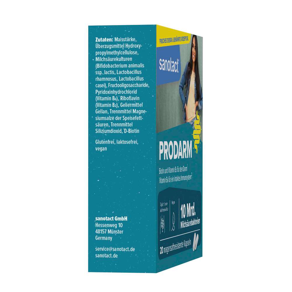 Produktabbildung sanotact Pro Darm Kapseln