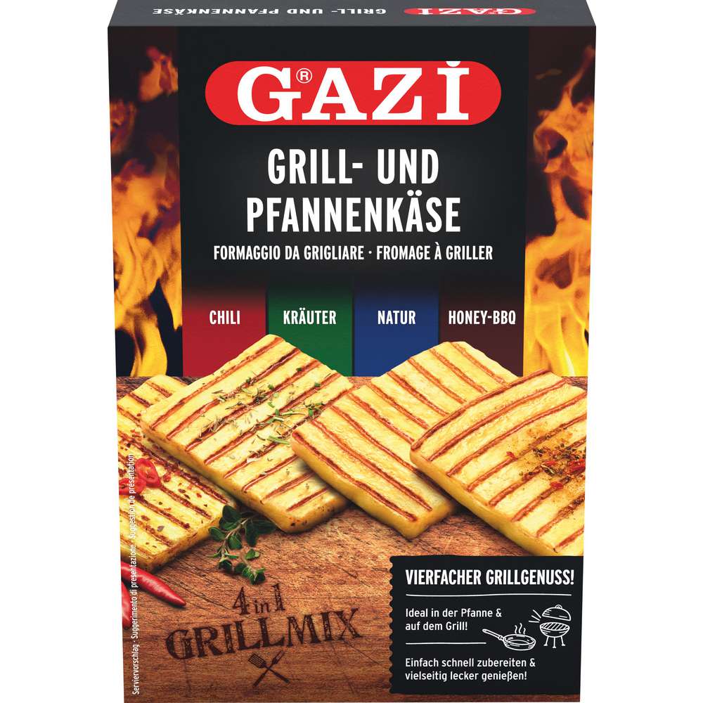 Produktabbildung Gazi Grill- und Pfannenkäse, Mix