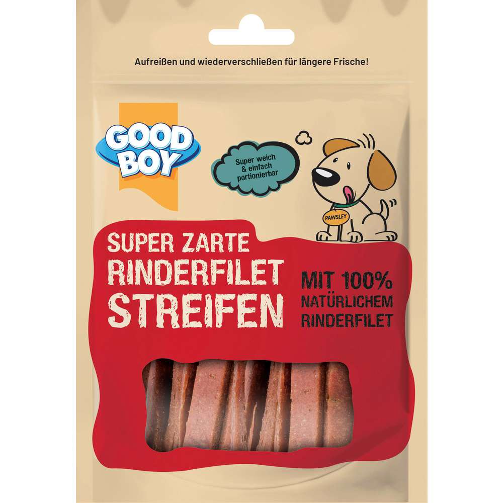 Produktabbildung Good Boy Hunde-Snack Rinderfilet Streifen 