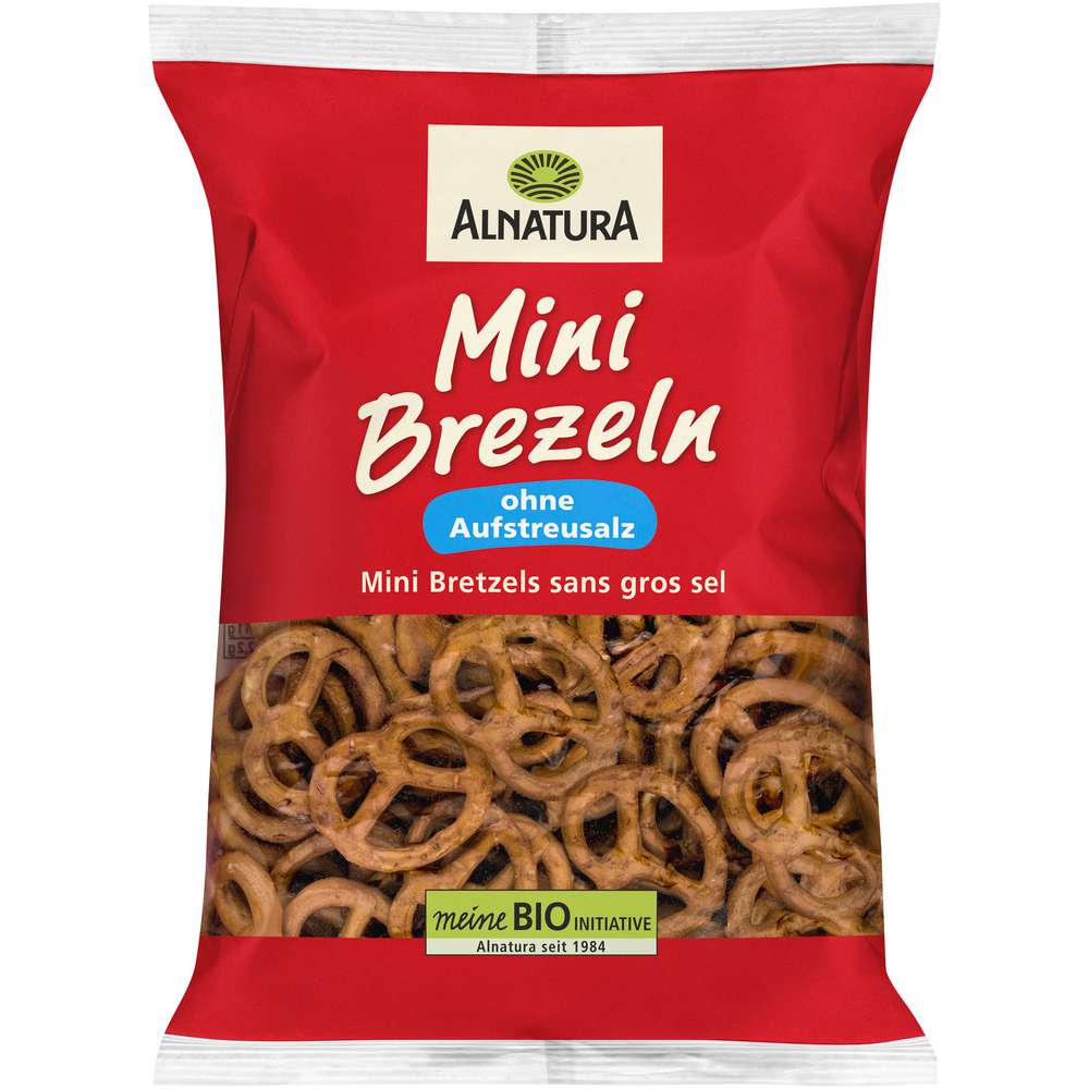 Produktabbildung Alnatura Bio Mini-Brezeln, ohne Aufstreusalz