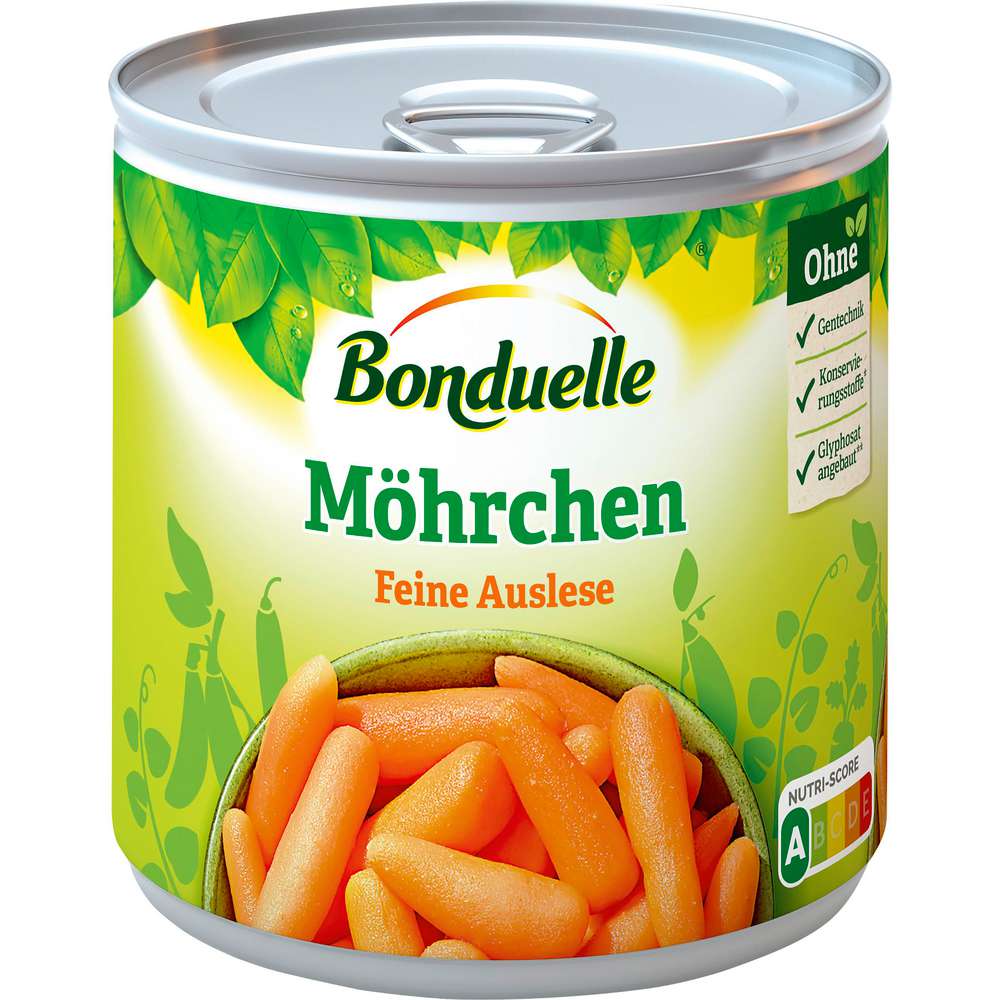 Produktabbildung Bonduelle Möhrchen, zart & extra fein