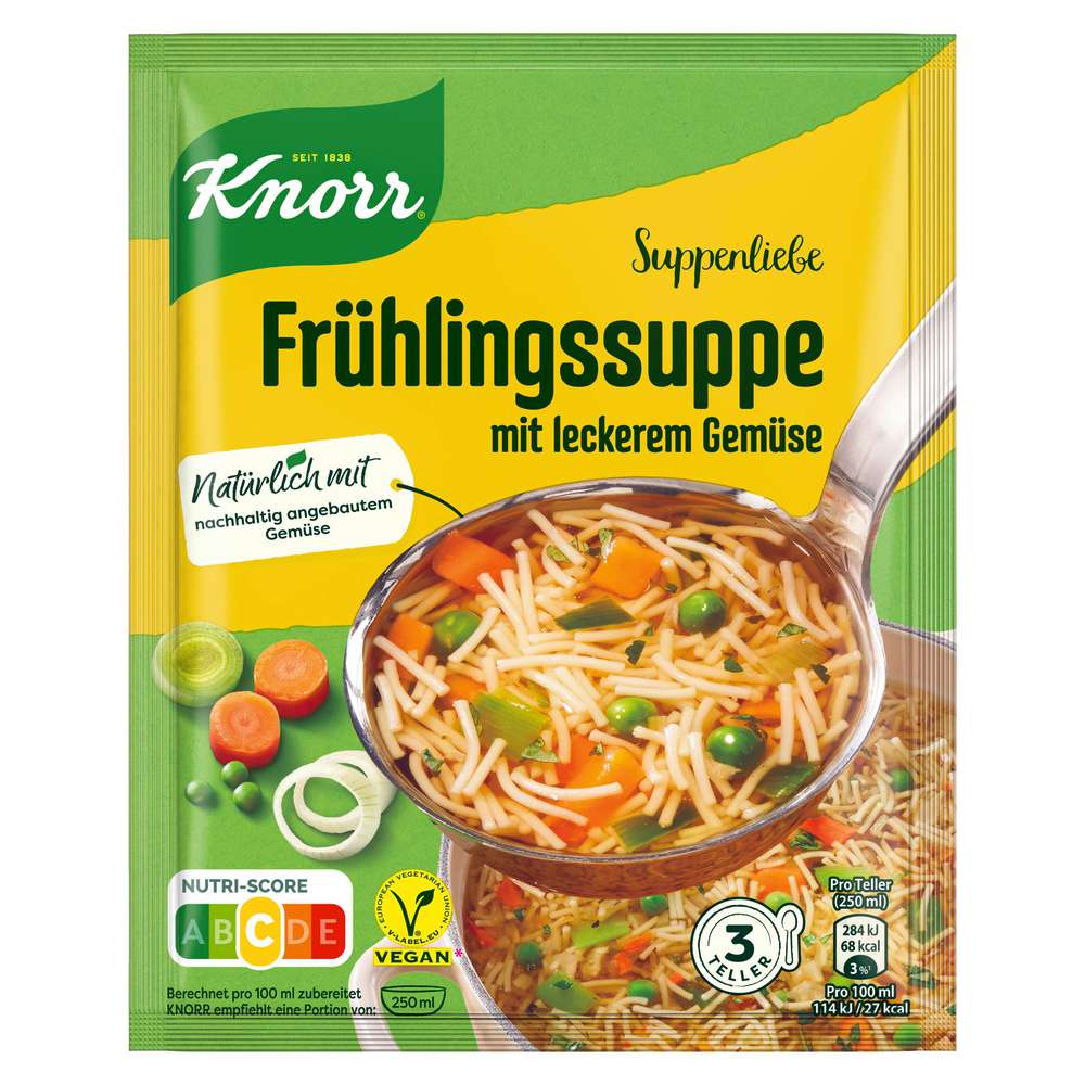 Produktabbildung Knorr Suppenliebe Frühlingssuppe