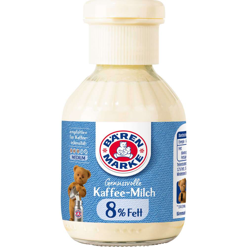 Produktabbildung Bärenmarke Kondensmilch 8% Der genussvolle Traum