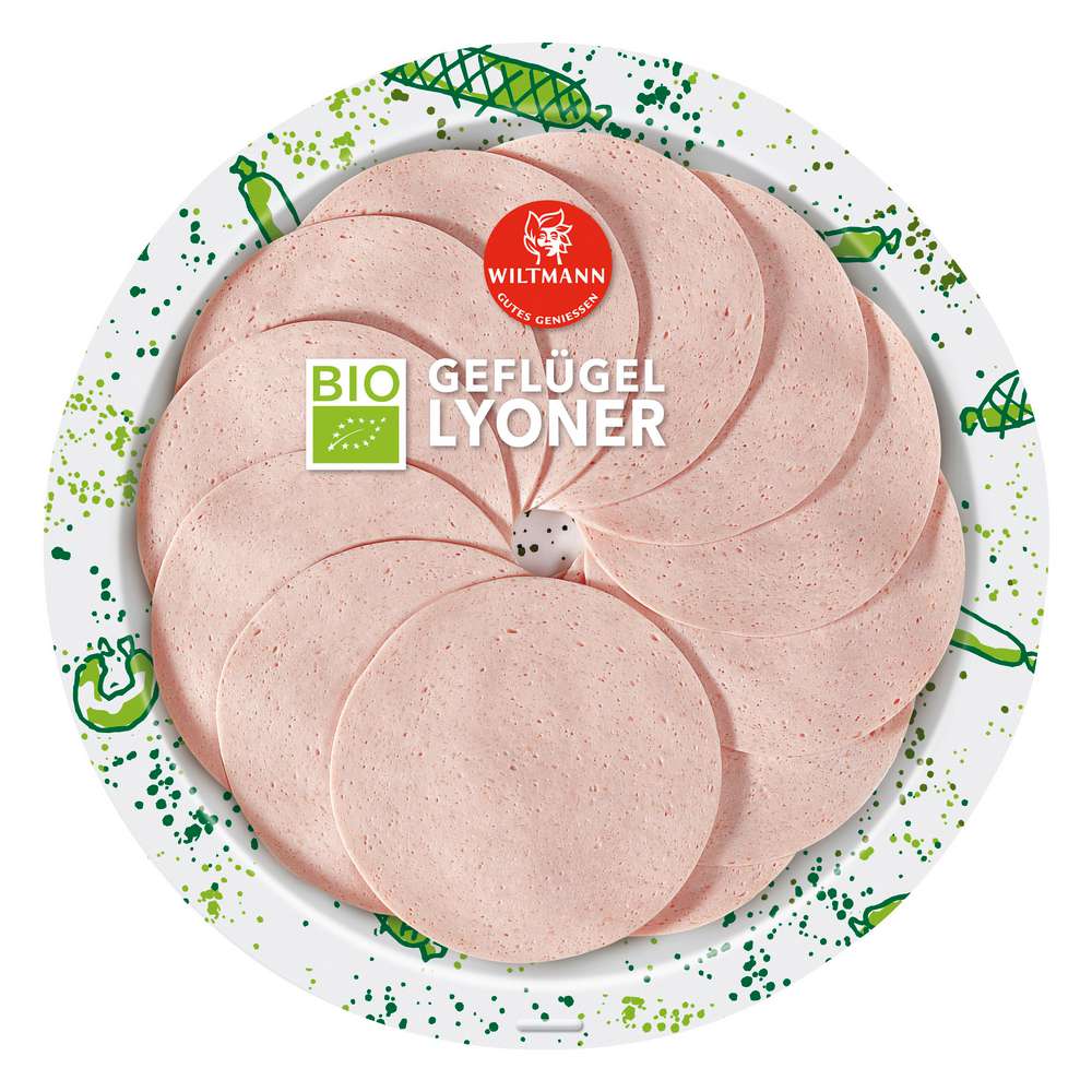 Produktabbildung Wiltmann Bio Geflügel-Lyoner, fein