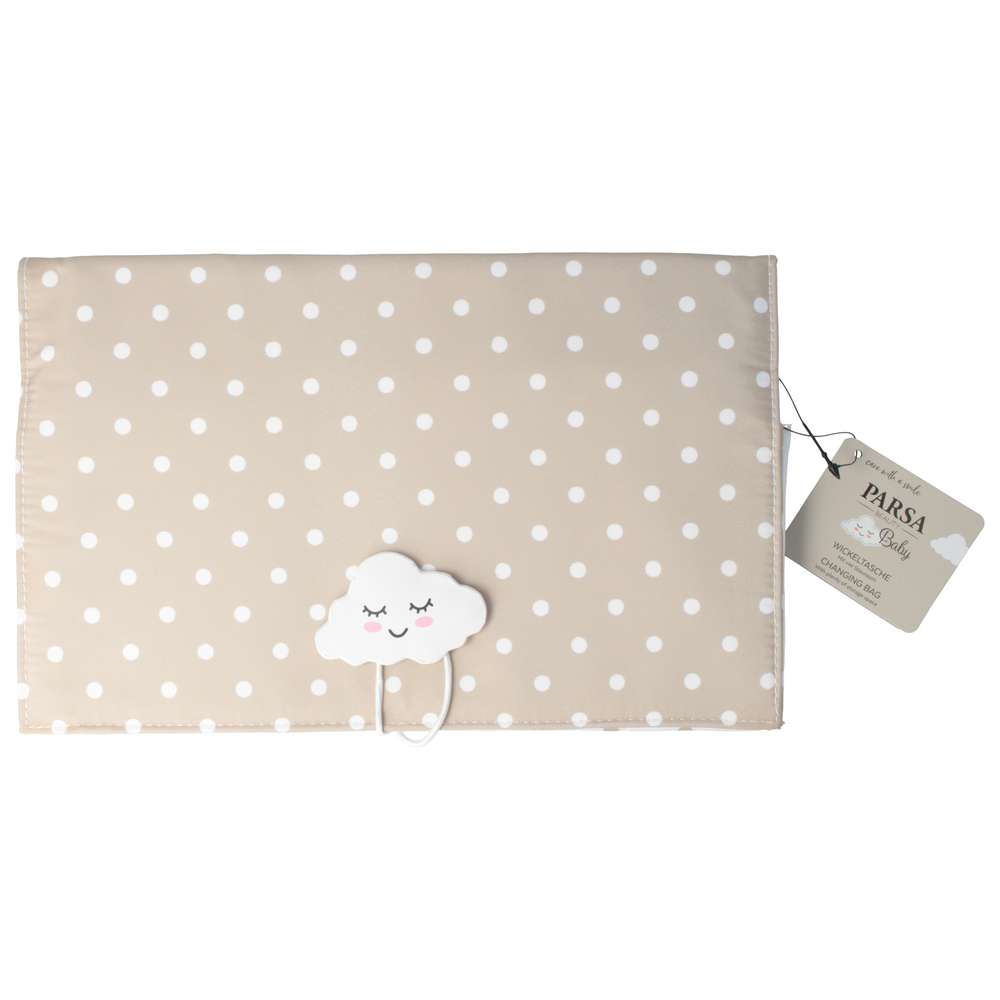 Produktabbildung Parsa Beauty Wickeltasche beige Punkte