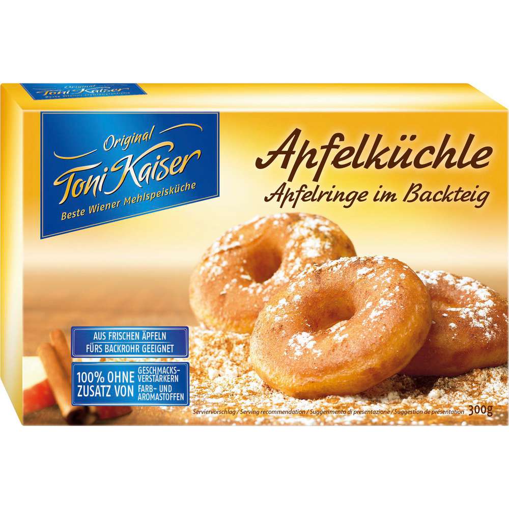 Produktabbildung TONI KAISER Apfelküchle, tiefgekühlt