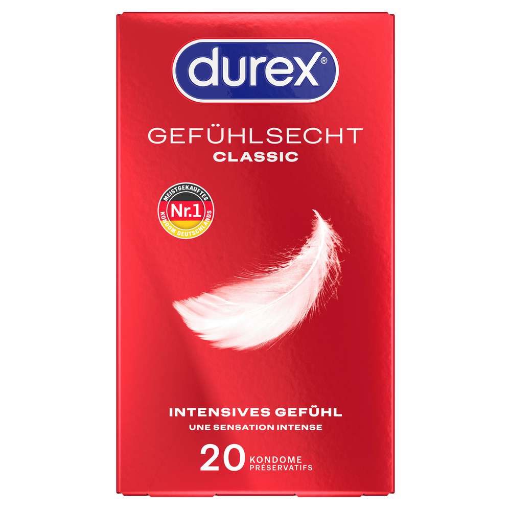 Produktabbildung Durex Kondome Gefühlsecht, Classic