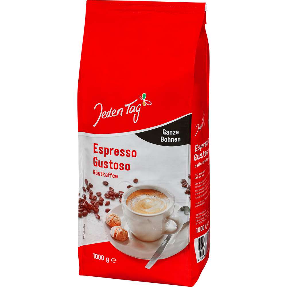 Produktabbildung Jeden Tag Espresso Gustoso ganze Bohne
