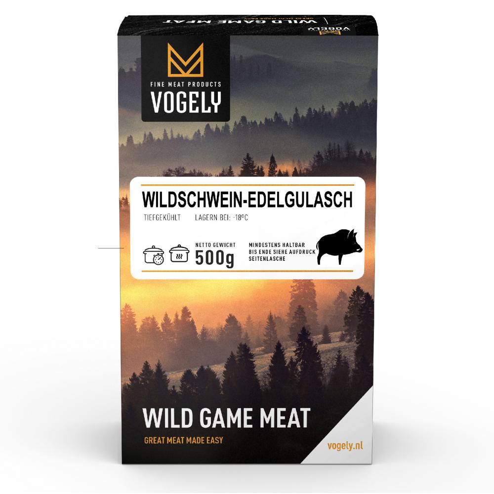 Produktabbildung keine Marke Vogely Wildschwein-Edelgulasch, 500 g