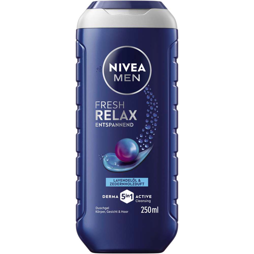 Produktabbildung Nivea Duschgel Men, Total Relax 3in1