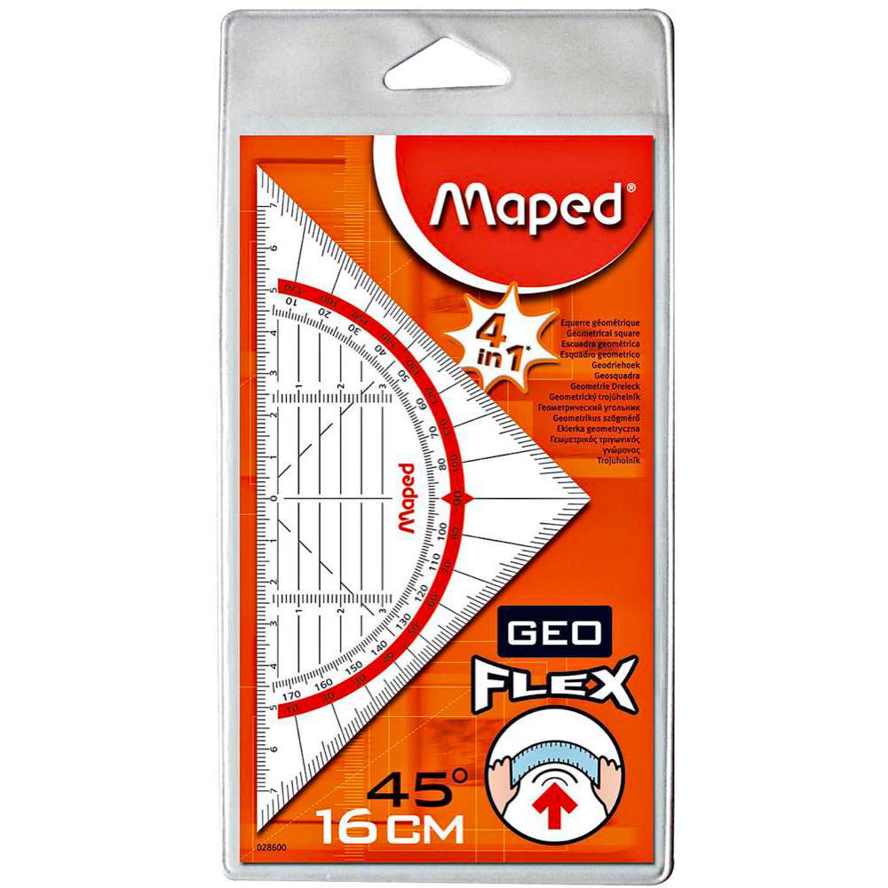 Produktabbildung Maped Geodreieck GeoFlex, 16cm