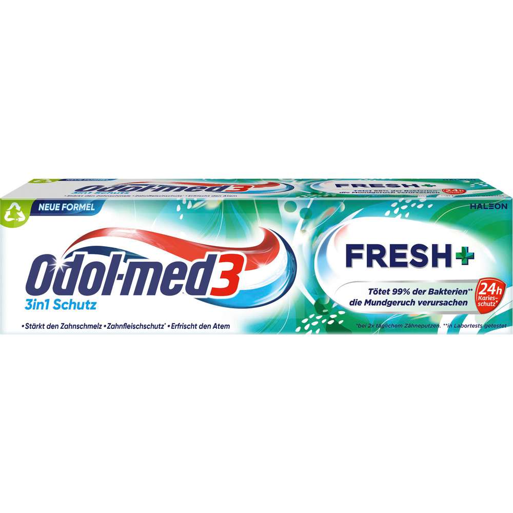 Produktabbildung Odol Med 3 Zahncreme Fresh Plus 3in1 Schutz