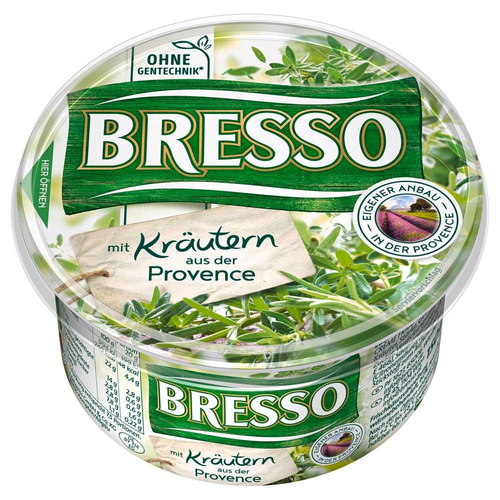Produktabbildung Bresso Frischkäse, Provence
