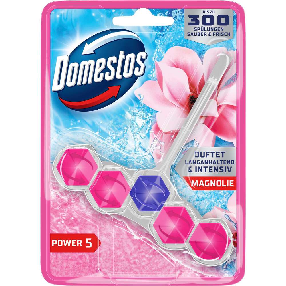 Produktabbildung Domestos WC-Stein Power 5, Magnolie