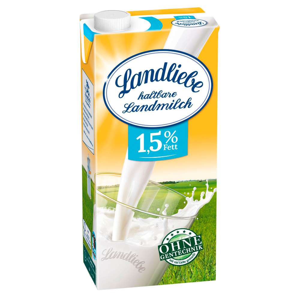 Produktabbildung Landliebe Landmilch H-Milch 1,5%
