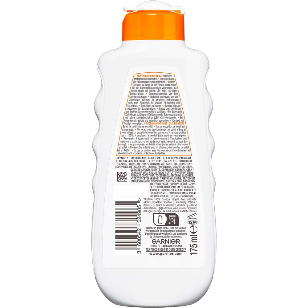 Produktabbildung Garnier Ambre Solaire Sonnencreme Hydra Protect LSF 50+