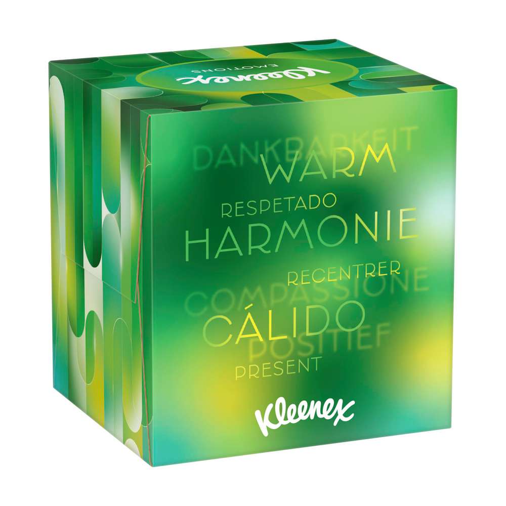 Produktabbildung Kleenex Kosmetiktücher Box, verschiedene Designs