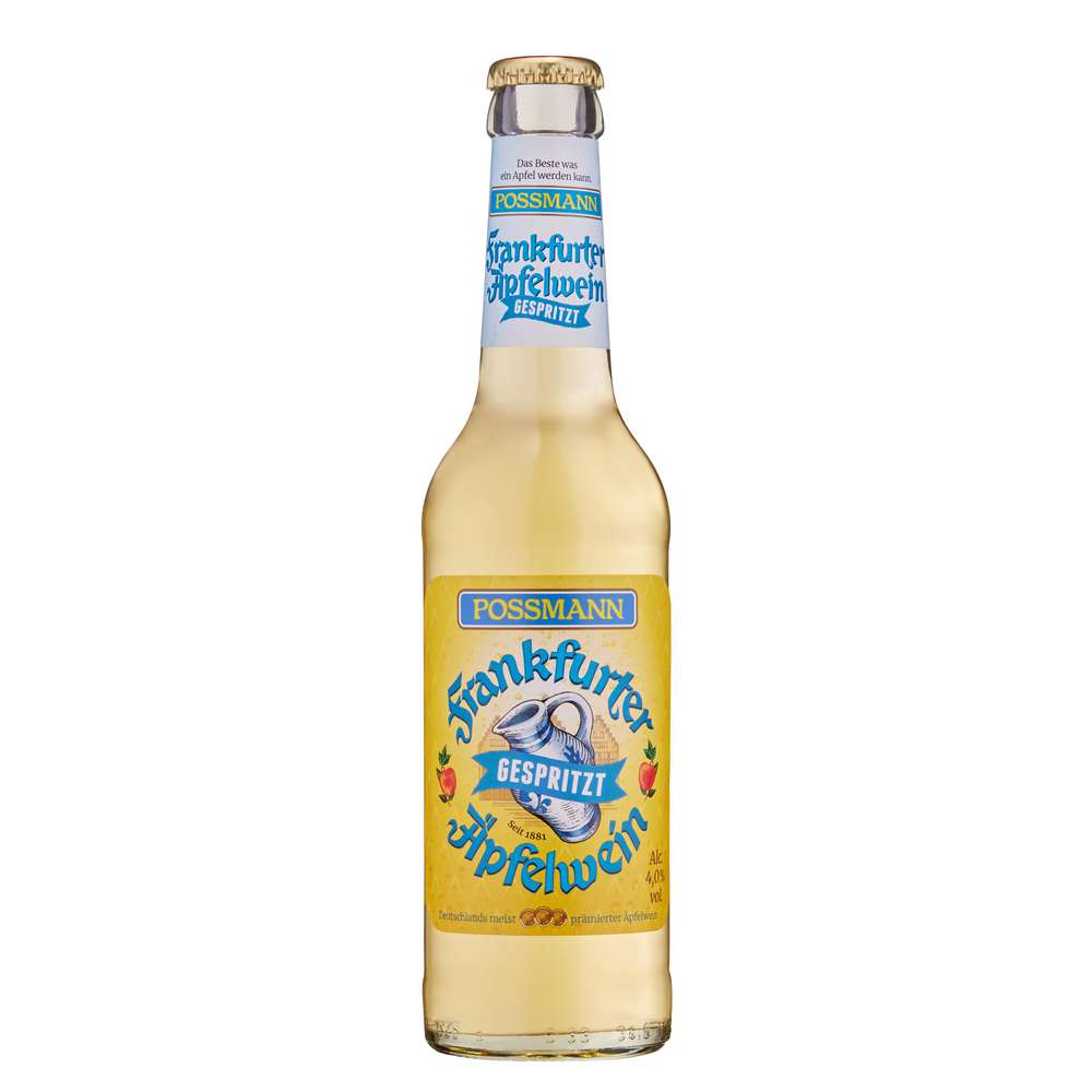 Produktabbildung Possmann Frankfurter Apfelwein 4%