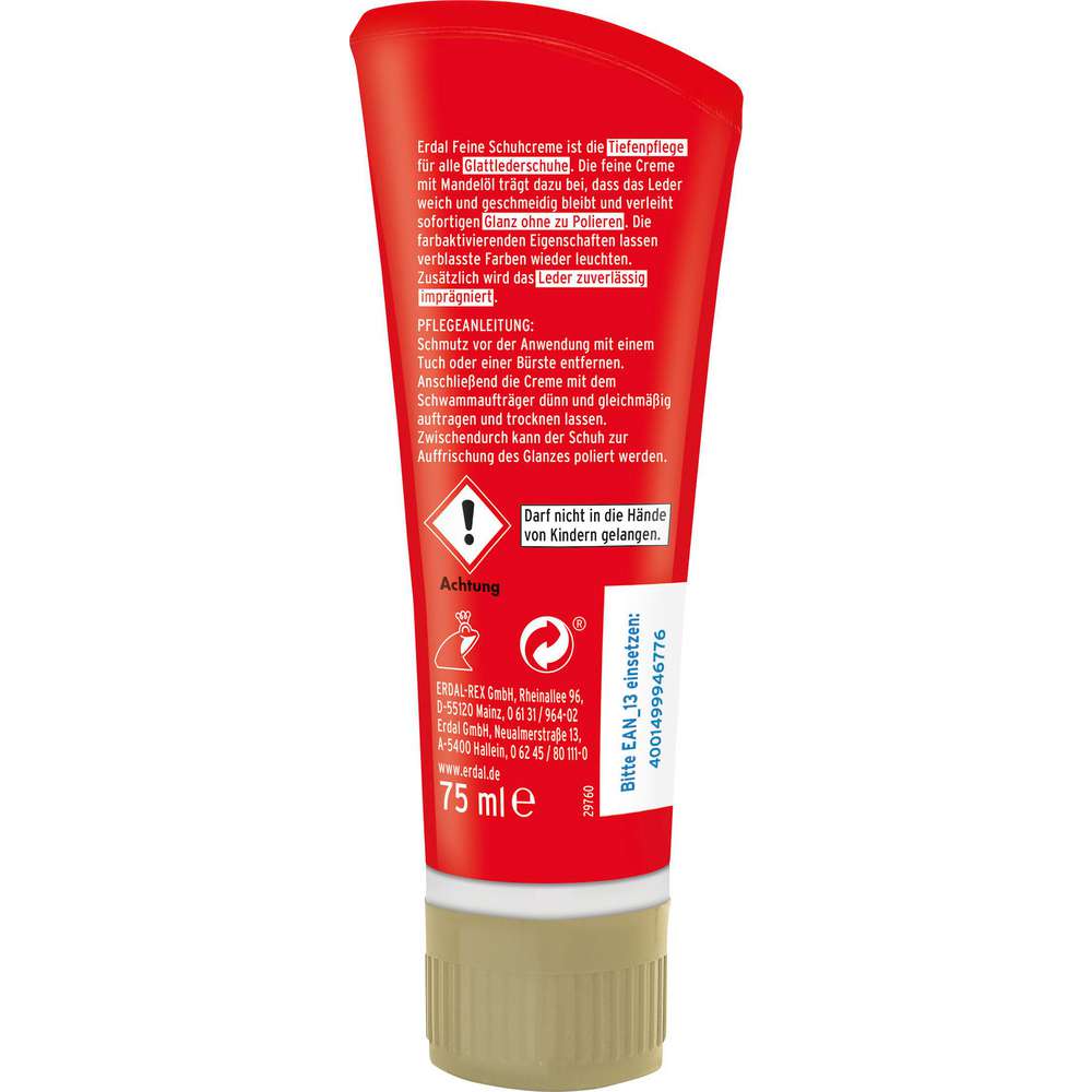 Produktabbildung Erdal Classic Feine Schuhcreme, braun