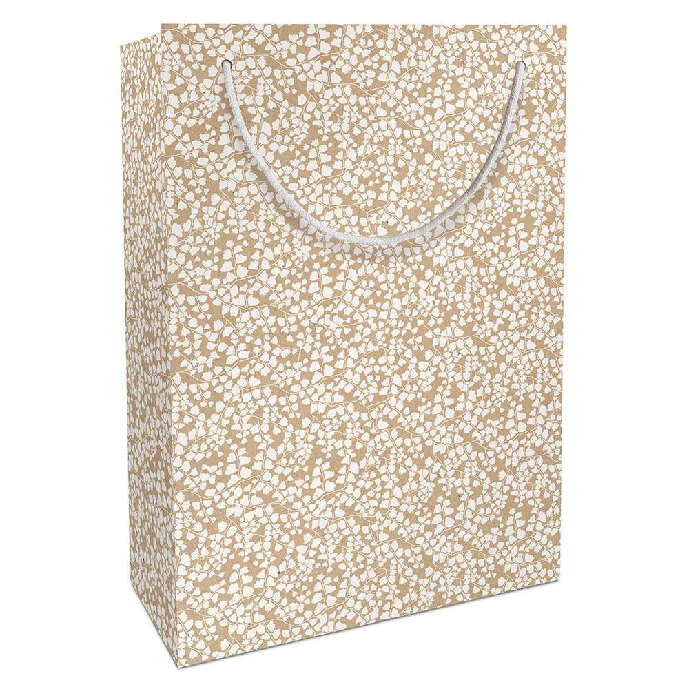 Produktabbildung Braun+Company Geschenktasche Kraftpapier 23x33x11cm Aurelie