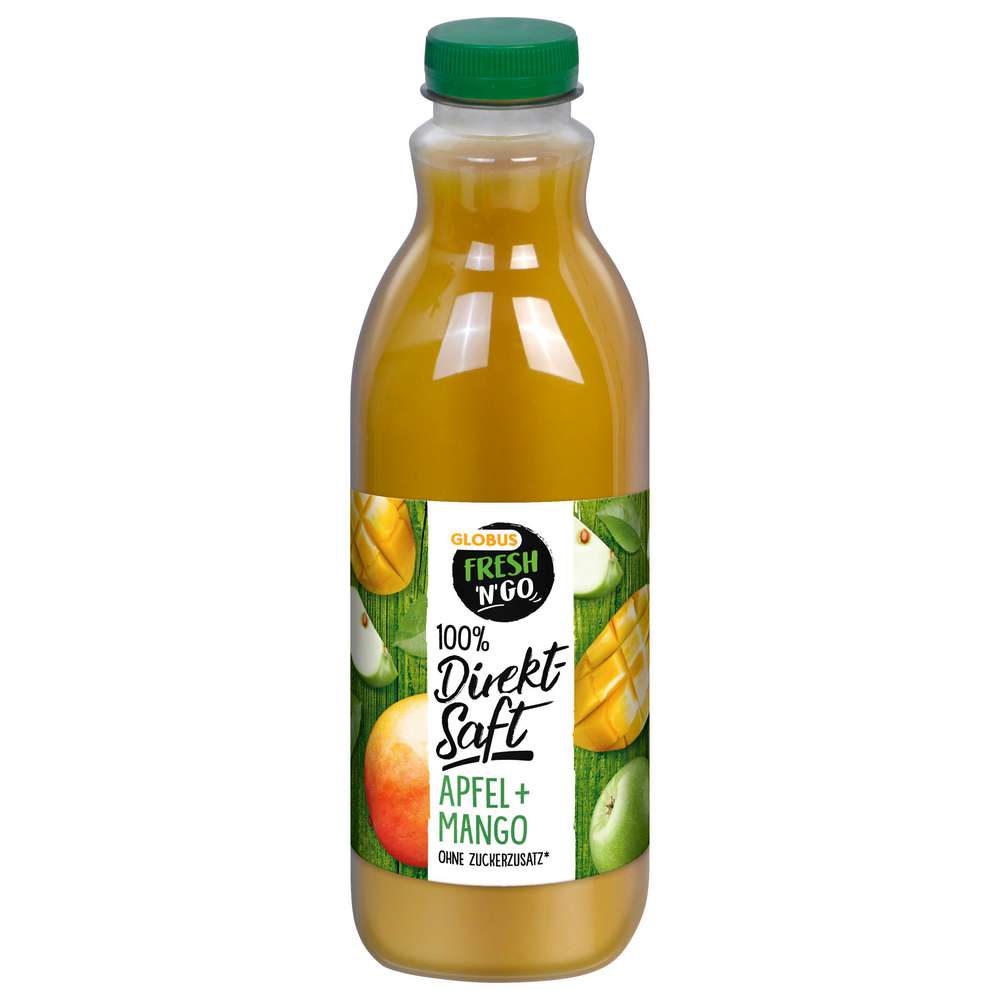 Produktabbildung GLOBUS FRESH 'N' GO Mango-Apfel Saft
