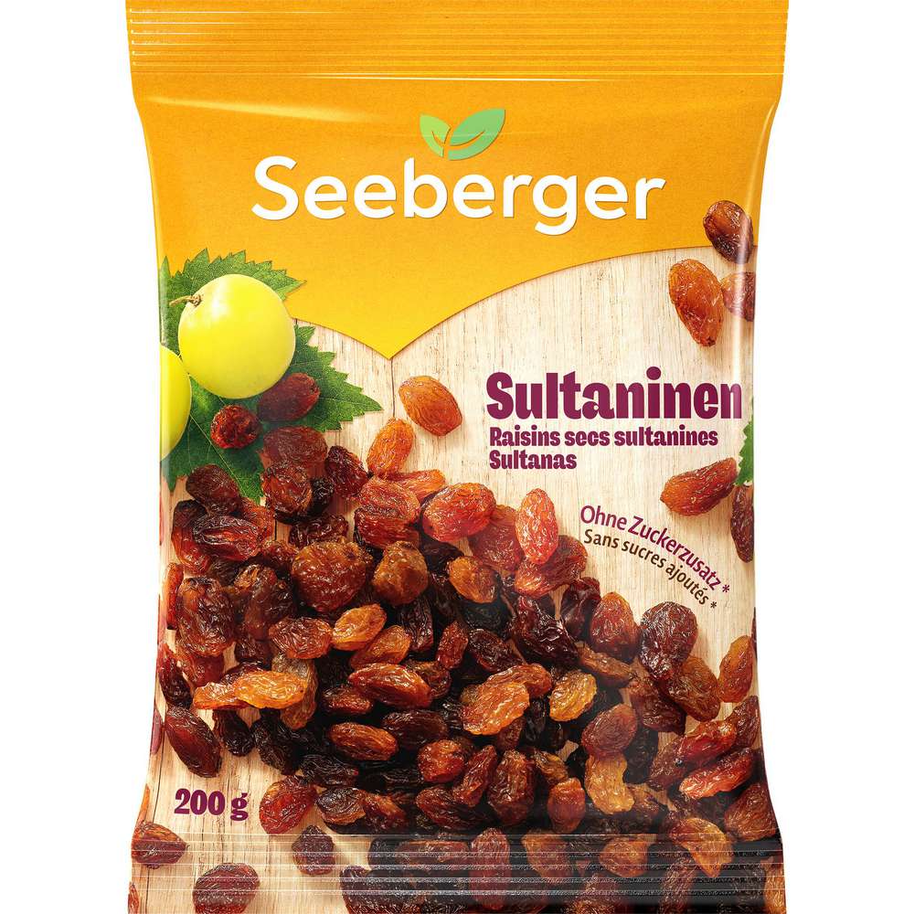 Produktabbildung Seeberger Sultaninen