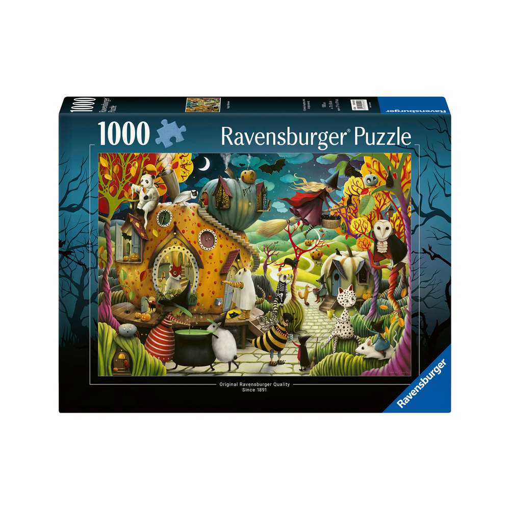 Produktabbildung Ravensburger Puzzle 1000T Happy Halloween