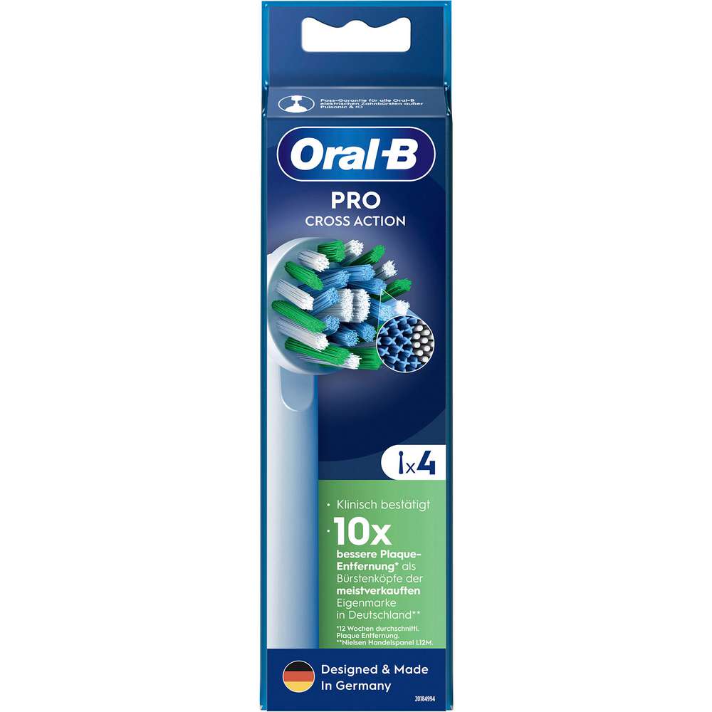 Produktabbildung Oral-B Ersatz Zahnbürstenkopf Cross Action