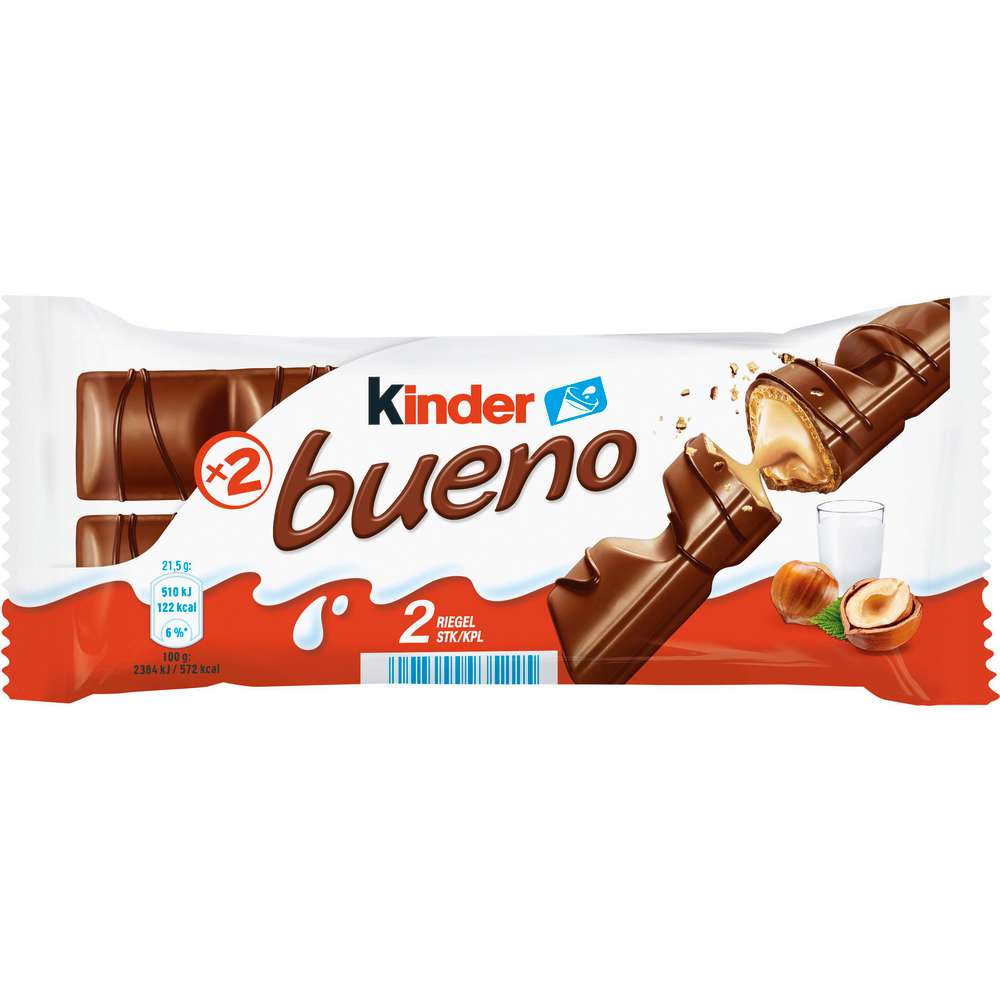 Produktabbildung Ferrero Kinder Bueno, Haselnuss Riegel