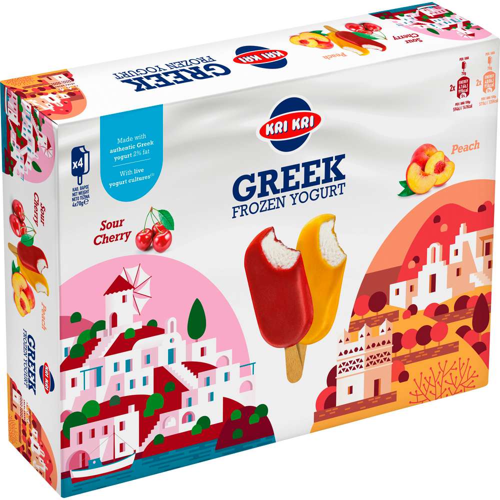 Produktabbildung KRI KRI Stiel-Eis, Frozen Joghurt