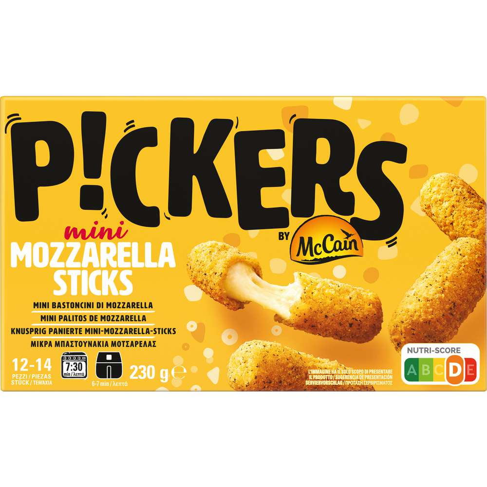 Produktabbildung McCain Pickers Mini-Mozzarella Sticks  