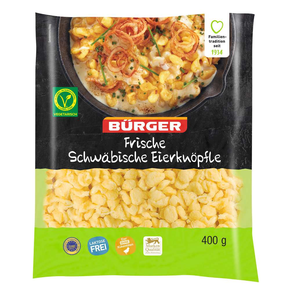 Produktabbildung Bürger Eierknöpfle