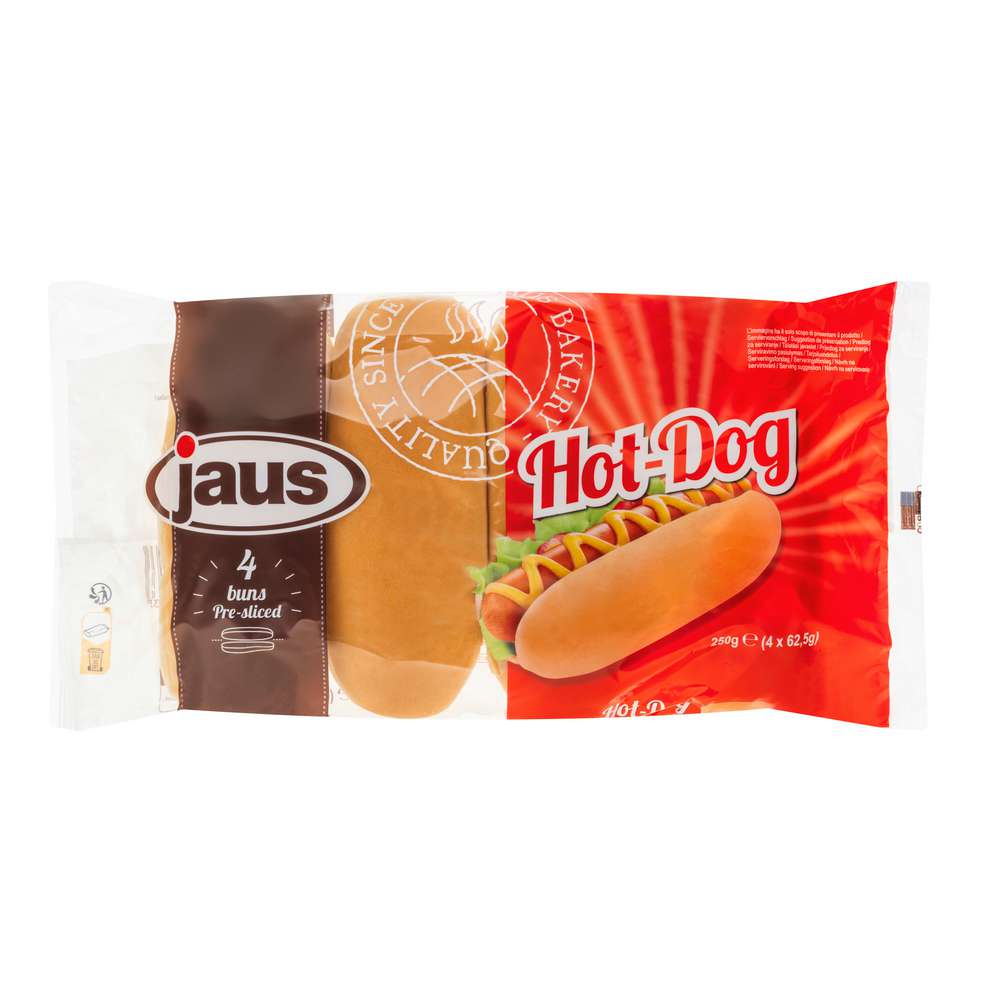 Produktabbildung Jaus Hot Dog Brötchen