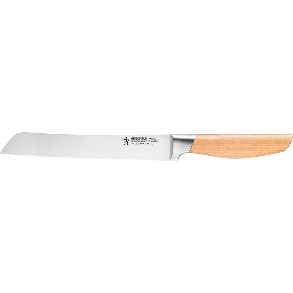 Produktabbildung Henckels by ZWILLING Brotmesser Pakka, 20cm, mit Holzgriff