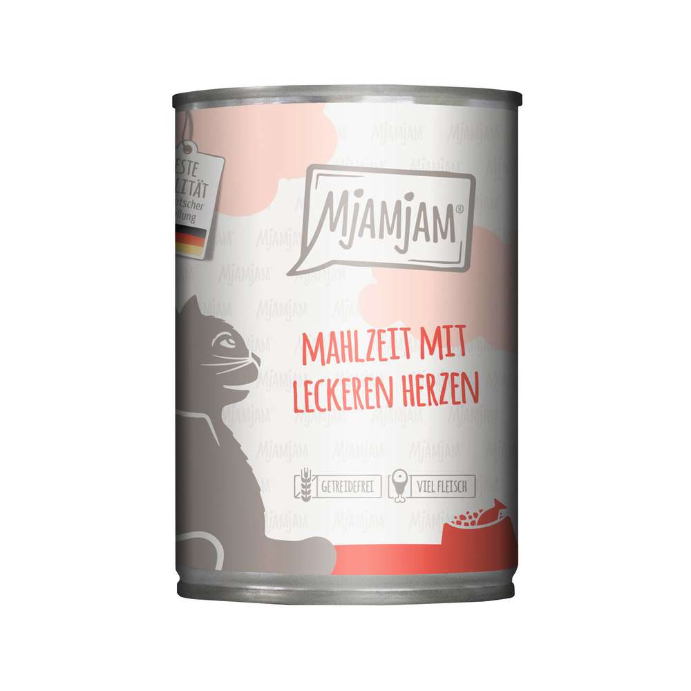 Produktabbildung MjAMjAM Katzen-Nassfutter, Herz