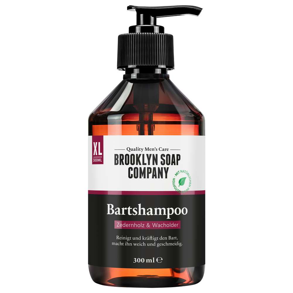 Produktabbildung Brooklyn Bartshampoo, Zedernholz & Wacholder