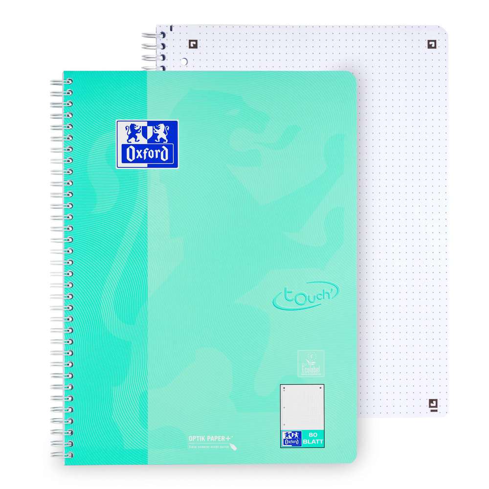 Produktabbildung Oxford Touch Pastell Collegeblock