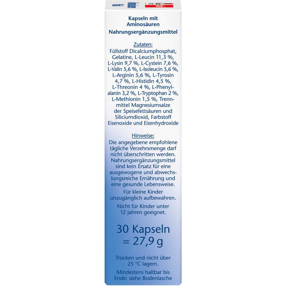 Produktabbildung Doppelherz Aminosäuren Vital Kapseln