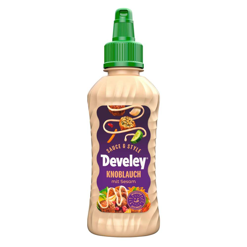 Produktabbildung Develey Knoblauch Sesam Soße
