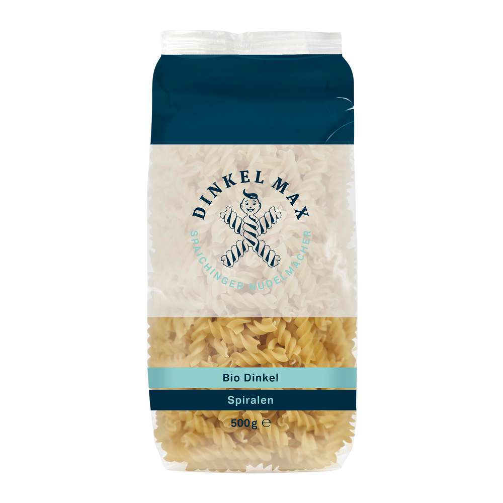 Produktabbildung Dinkel Max Bio Dinkel Nudeln, Spiralen