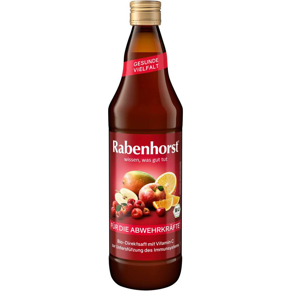 Produktabbildung Rabenhorst Bio Direktsaft Für die Abwehrkräfte