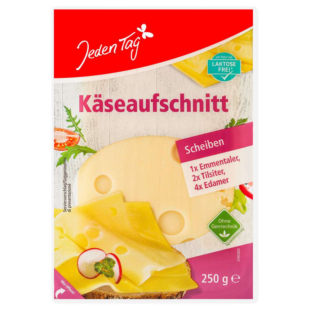 Produktabbildung Jeden Tag Käseaufschnitt Mischung